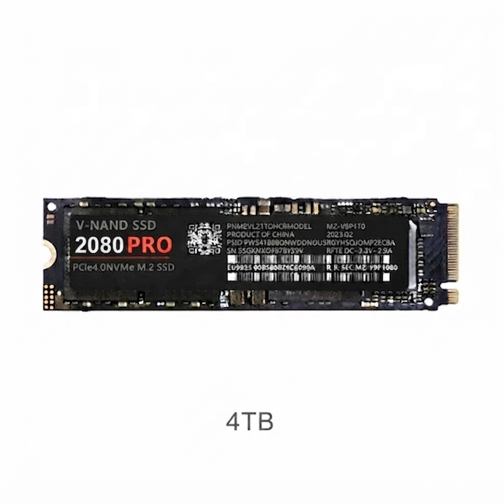 Disco rígido sólido SSD 2080 Pro Nvme 2 Tb 2 Tb Mbps Pcle 4.0 - 512GB, 1 TB, 2TB e 4TB