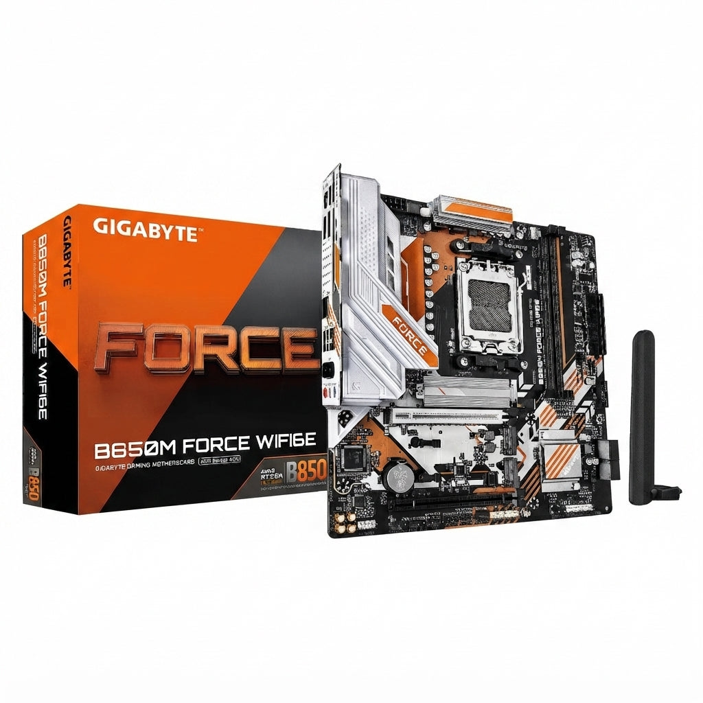Placa-Mãe Gigabyte B850M FORCE WIFI6E V2 AM5 DDR5