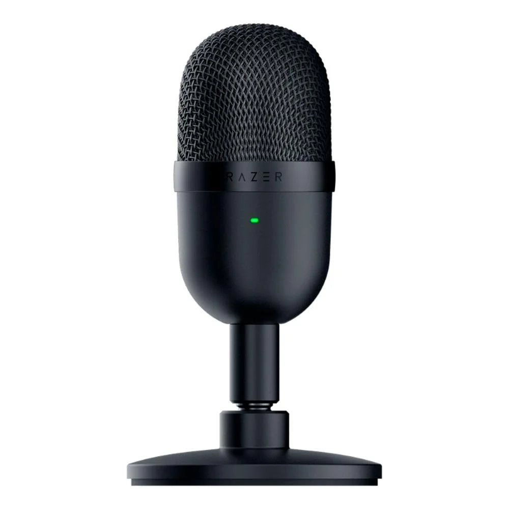 Microfone Razer Seiren Mini Podcast, USB, Preto, Branco e Rosa