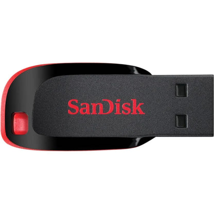 Pen Drive 16GB, 32GB, 64GB, 128GB e 256GB SanDisk Cruzer Blade, USB 2.0