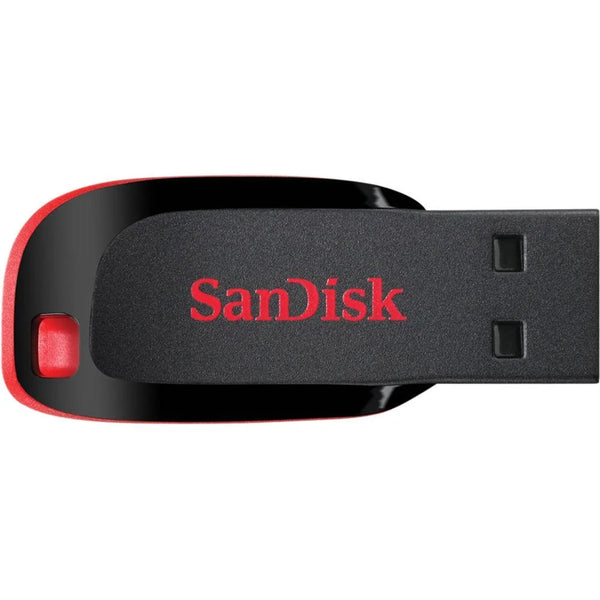 Pen Drive 16GB, 32GB, 64GB, 128GB e 256GB SanDisk Cruzer Blade, USB 2.0