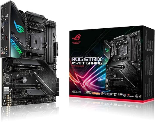 ASUS Placa mãe ROG Strix X570-F Gaming ATX, Aura Sync RGB Lighting