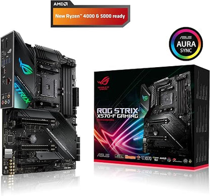 ASUS Placa mãe ROG Strix X570-F Gaming ATX, Aura Sync RGB Lighting