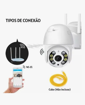 Câmera De Wi-fi A8: Vigilância Avançada Full Hd