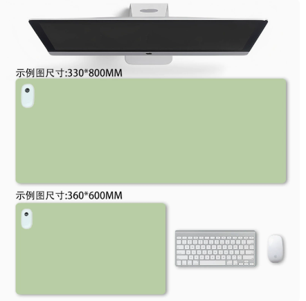 Kit 2 Mousepad CLANM MPM600 - Borracha 1x: 800x330x3mm e 1x: 600x360x3mm - Antiderrapante