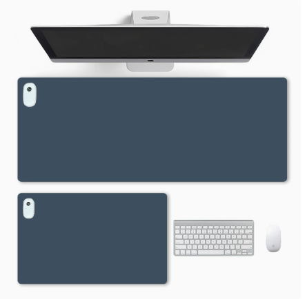 Kit 2 Mousepad CLANM MPM600 - Borracha 1x: 800x330x3mm e 1x: 600x360x3mm - Antiderrapante