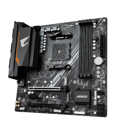 Placa mãe Gigabyte B550m Aorus Elite Am4 Ddr4 Pcie 4.0