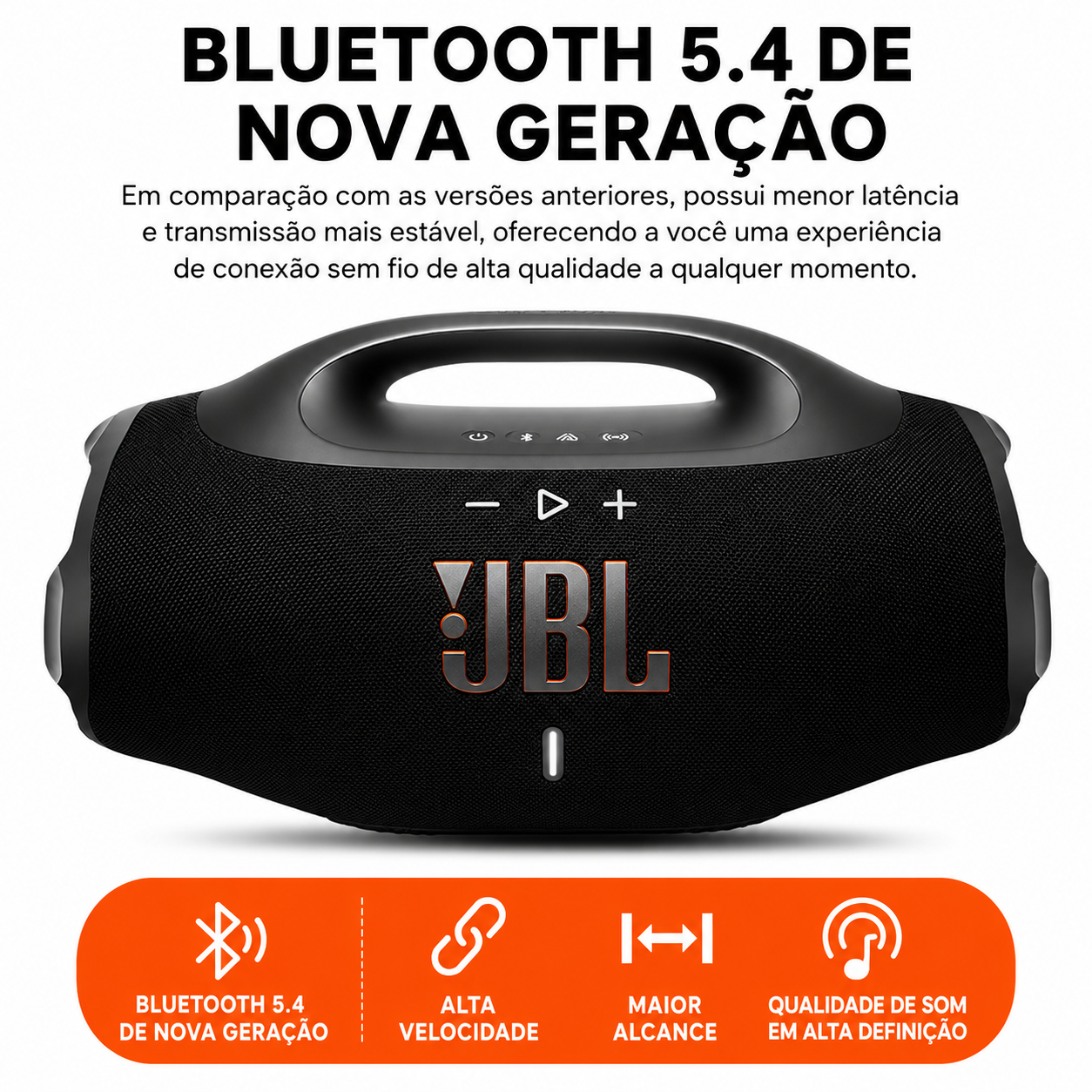 Caixa de som bluetooth JBL Boombox Mini