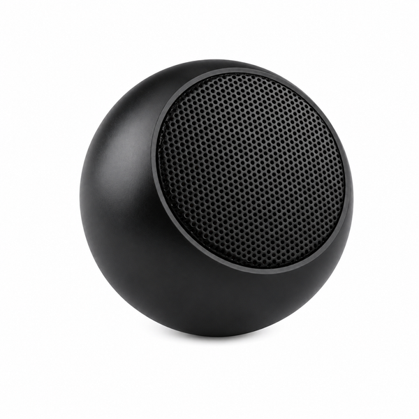 Caixinha De Som Portátil Mini Speaker M003 Metal Redonda Bluetooth
