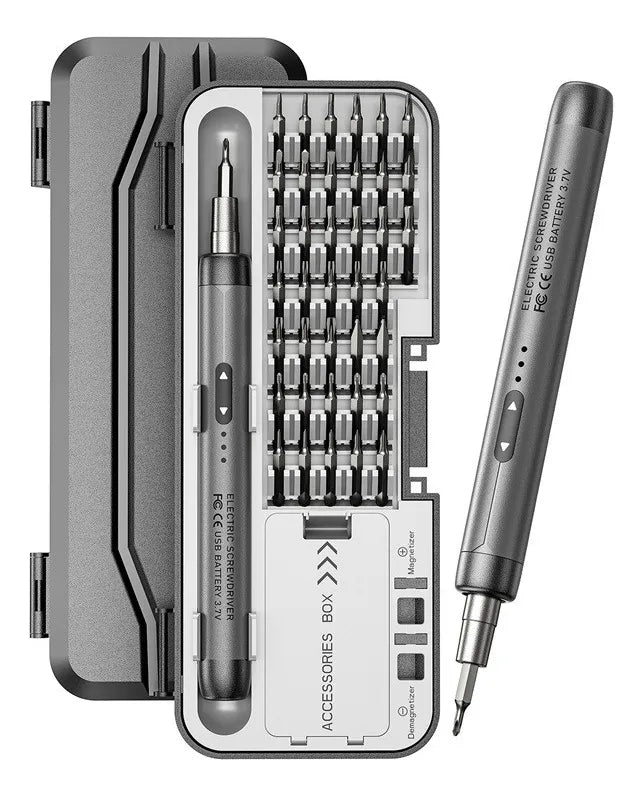 Kit Chave Magnética Elétrica Profissional - Para Eletrônicos Pc E Notebook