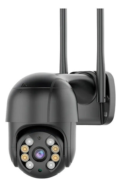 Câmera Externa A8 App Icsee Wifi Ip Prova D'água Full Hd Zyhum ZY-IC8176BL