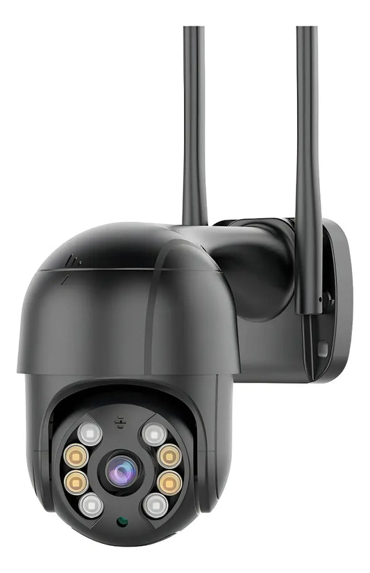 Câmera Externa A8 App Icsee Wifi Ip Prova D'água Full Hd Zyhum ZY-IC8176BL