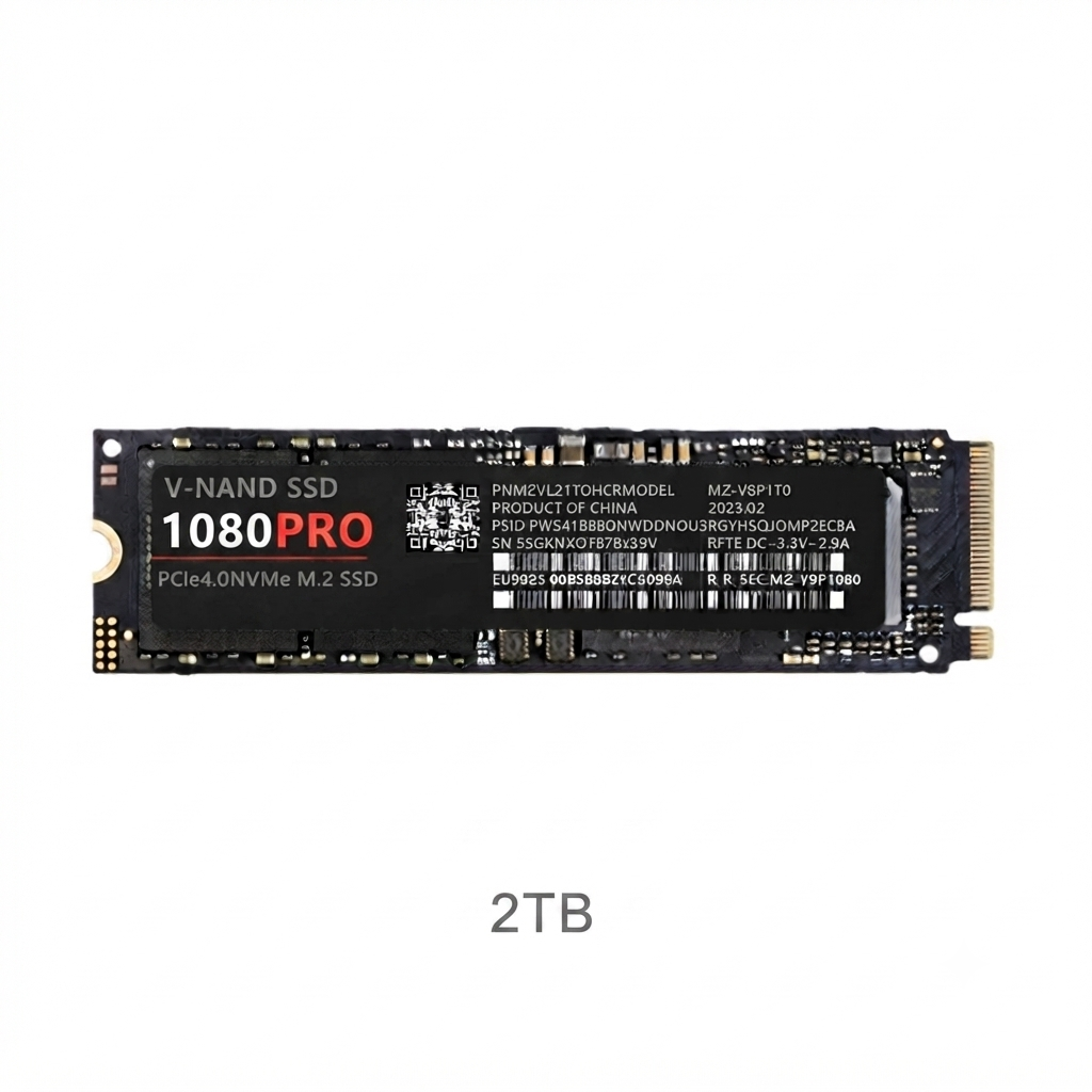 Disco rígido sólido SSD 1080 Pro Nvme 2 Tb 2 Tb Mbps Pcle 4.0 - 512GB, 1 TB, 2TB e 4TB
