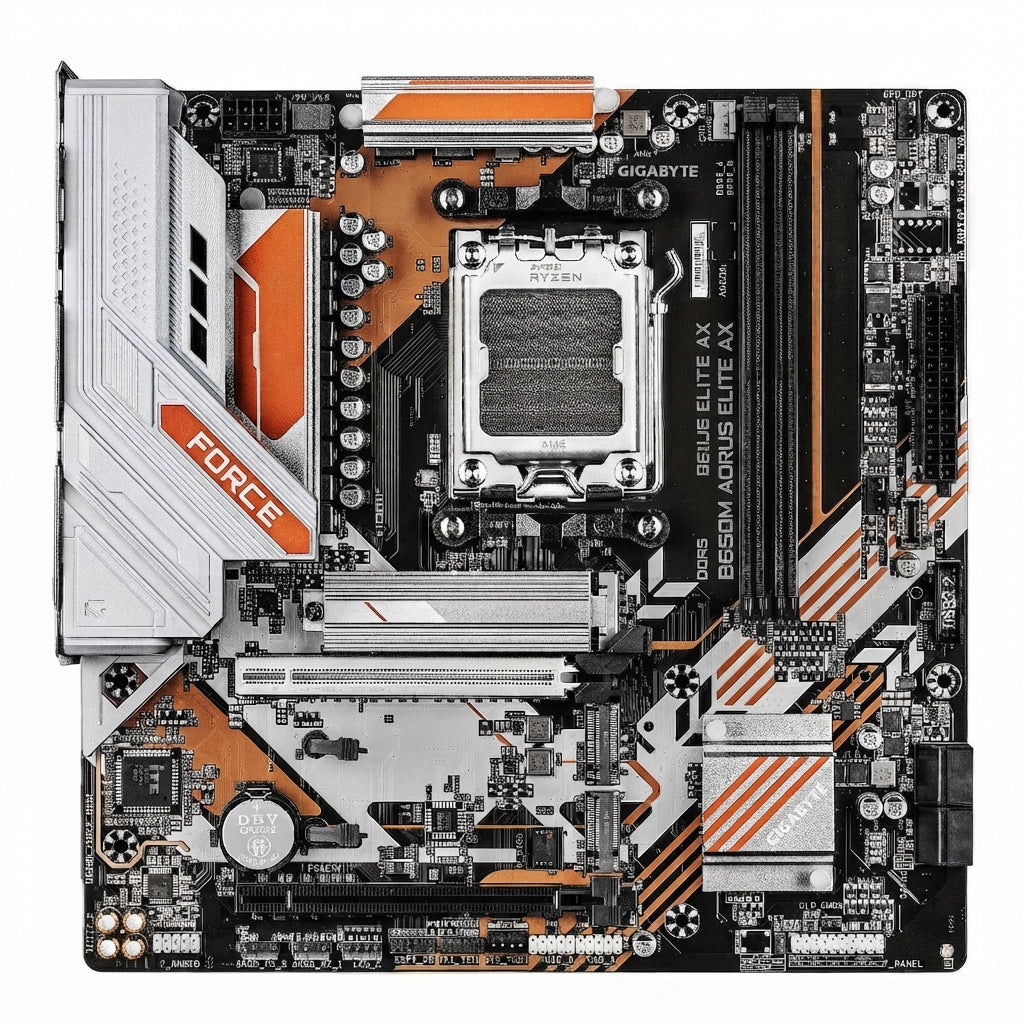 Placa-Mãe Gigabyte B850M FORCE WIFI6E V2 AM5 DDR5