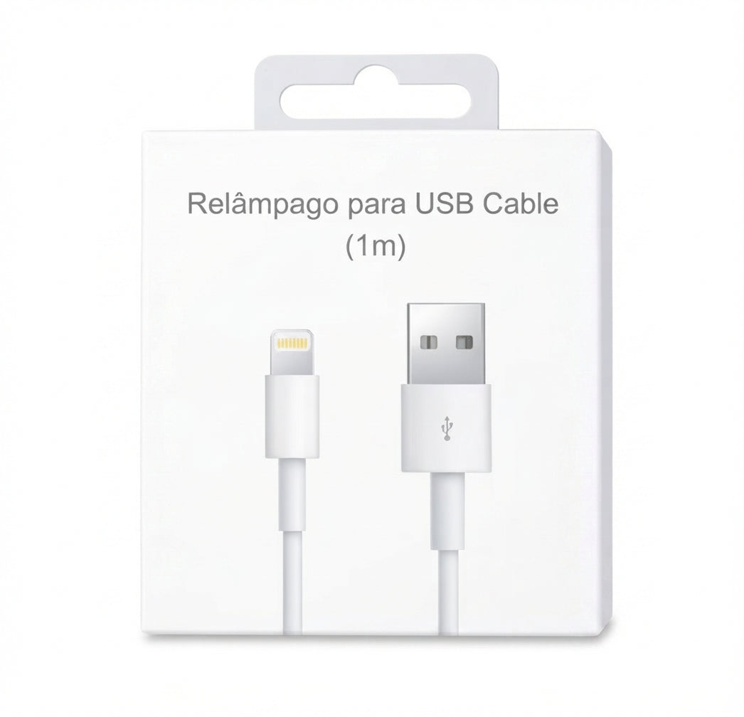 Cabo carregador Iphone USB-Lightning