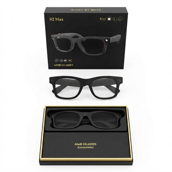 Óculos Inteligentes AIMB S2 Max (Smart Glasses AIMB S2 Max)
