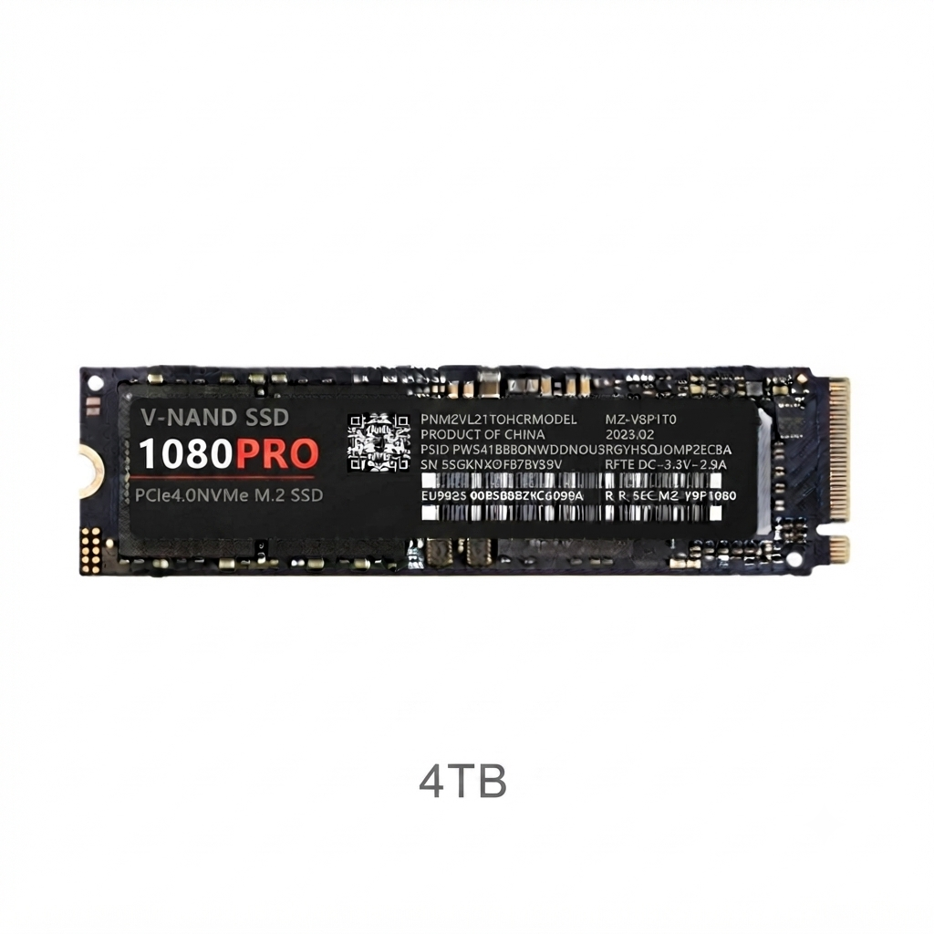 Disco rígido sólido SSD 1080 Pro Nvme 2 Tb 2 Tb Mbps Pcle 4.0 - 512GB, 1 TB, 2TB e 4TB