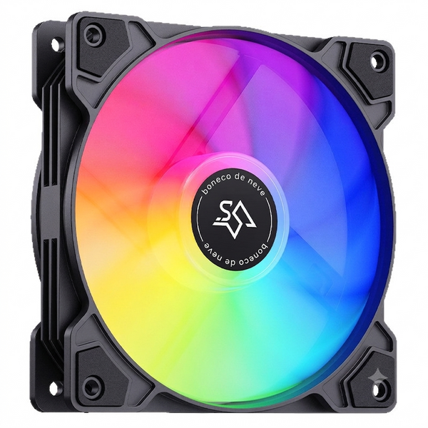 Cooler Fan Led SNOWMAN - 120mm Ventoinha de Gabinete - Rgb