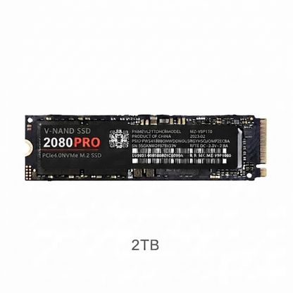 Disco rígido sólido SSD 2080 Pro Nvme 2 Tb 2 Tb Mbps Pcle 4.0 - 512GB, 1 TB, 2TB e 4TB