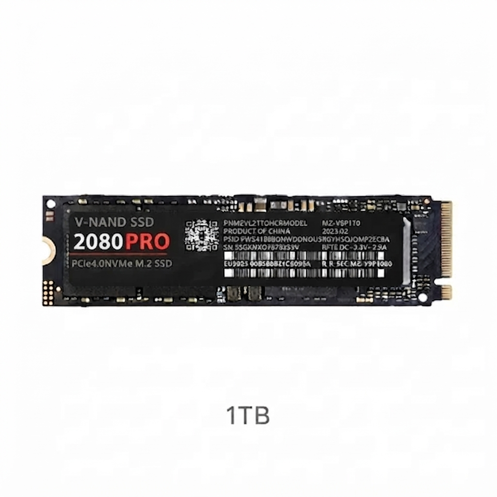 Disco rígido sólido SSD 2080 Pro Nvme 2 Tb 2 Tb Mbps Pcle 4.0 - 512GB, 1 TB, 2TB e 4TB