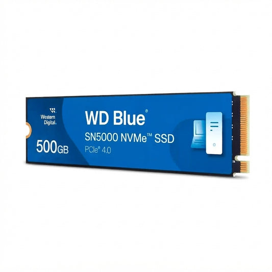 SSD WD Blue SN5000 NVMe, 500GB, 1TB, 2TB, 4TB - M.2 PCLe, Gen4, nCache 4.0, Leitura 5.150MB/s e Gravação 4.900MB/s