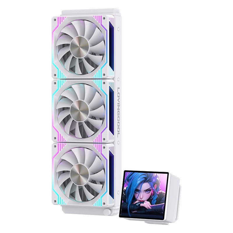 Water Cooler RGB Com tela - AIO Zephyro ROUND5  p/ CPU