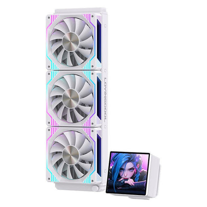 Water Cooler RGB Com tela - AIO Zephyro ROUND5  p/ CPU
