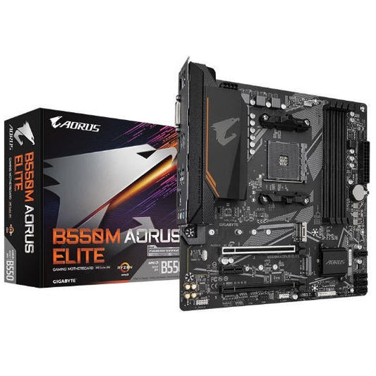 Placa mãe Gigabyte B550m Aorus Elite Am4 Ddr4 Pcie 4.0