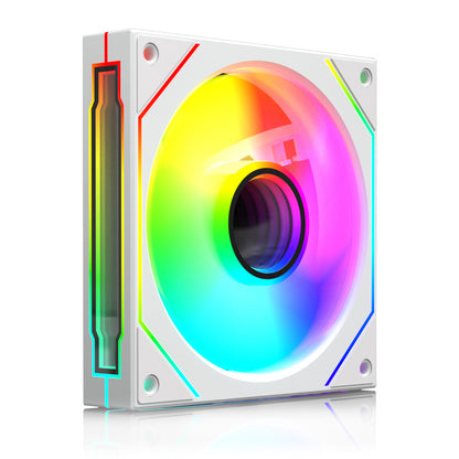 Cooler Fan (Reverse e Forward) Prism Pro Argb 5v 120mm 4 Pin + 3 Pin