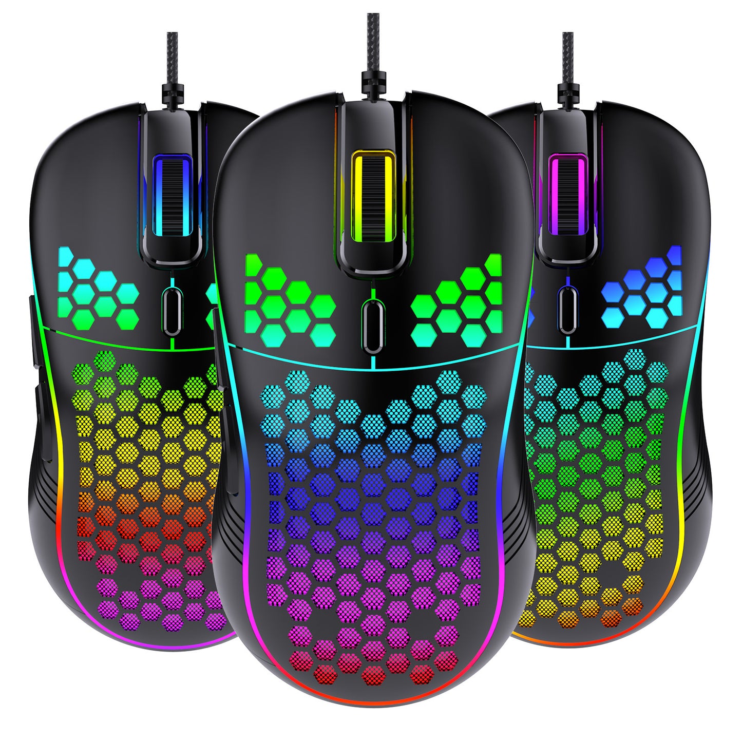 Mouse Gamer Sumay Led - Sm-mg1302