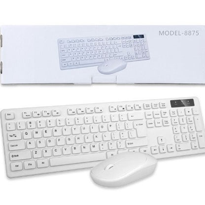 Kit teclado e mouse sem fio
