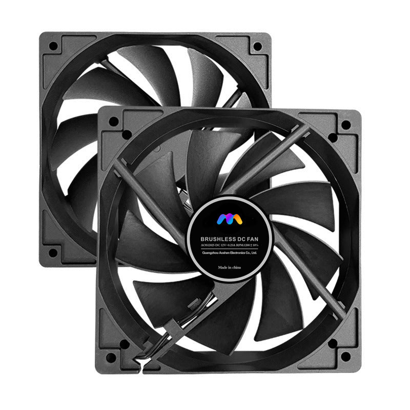 Fan - Ventoinha de Pc, 120mm, Preto