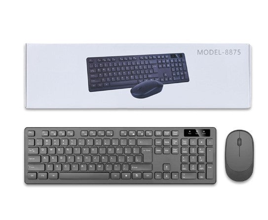 Kit teclado e mouse sem fio