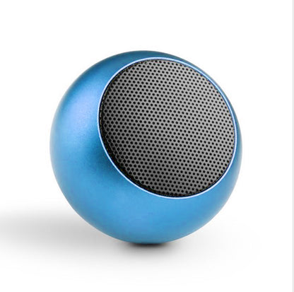 Caixinha De Som Portátil Mini Speaker M003 Metal Redonda Bluetooth