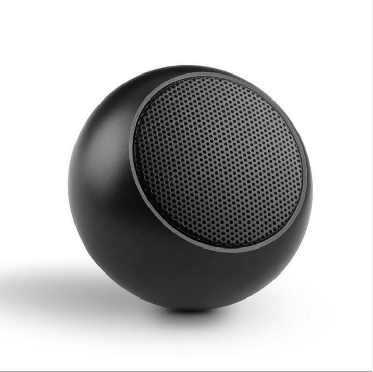 Caixinha De Som Portátil Mini Speaker M003 Metal Redonda Bluetooth