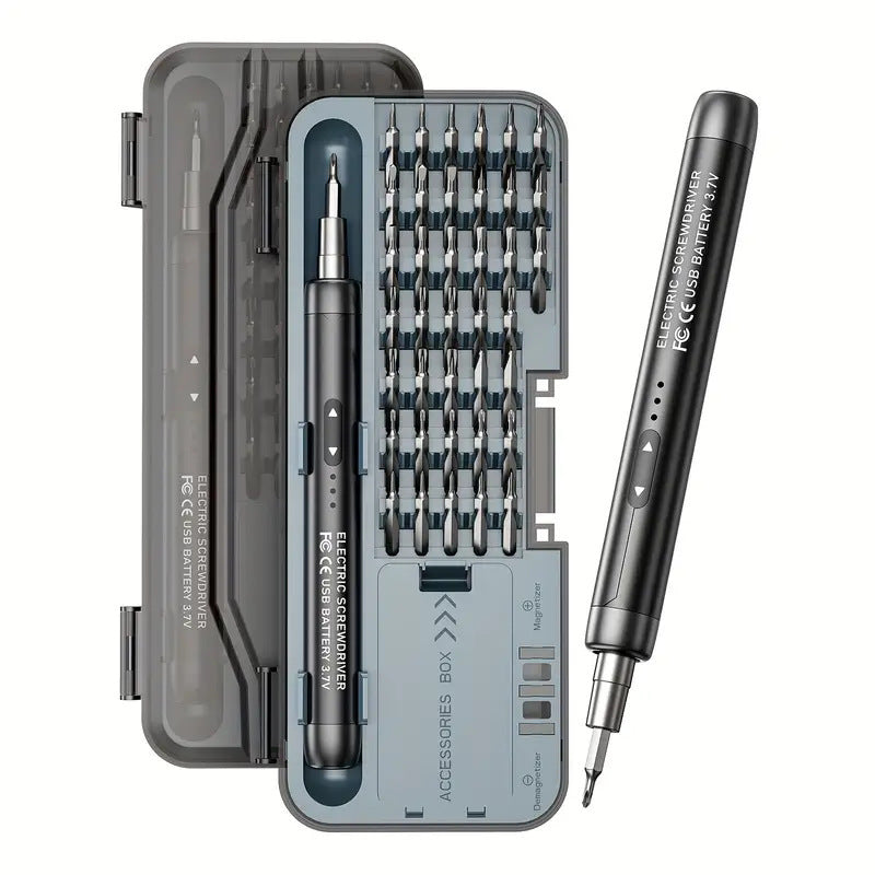 Kit Chave Magnética Elétrica Profissional - Para Eletrônicos Pc E Notebook